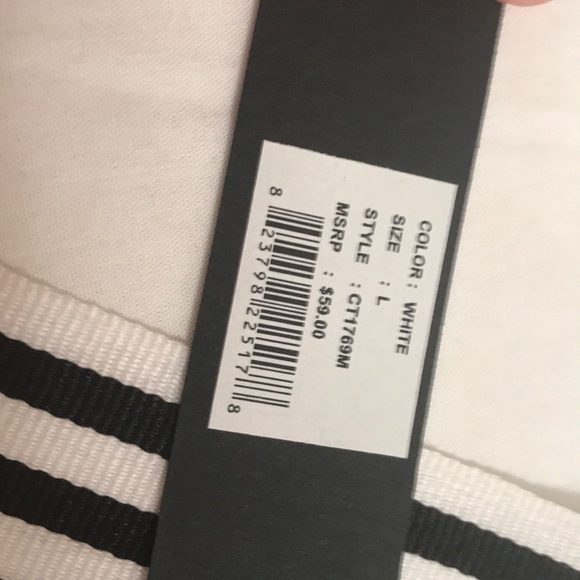 NWT Bell sleeve white Jennifer&Grace top - Picture 4 of 4